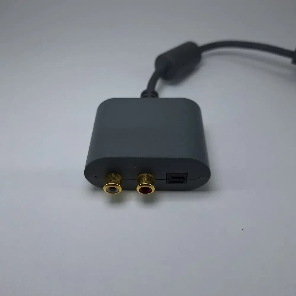 Microsoft Xbox 360 Original Genuine OEM RCA Audio Adapter Cable X808221-001